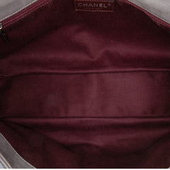 Jumbo Iridescent Calfskin In The Mix Flap