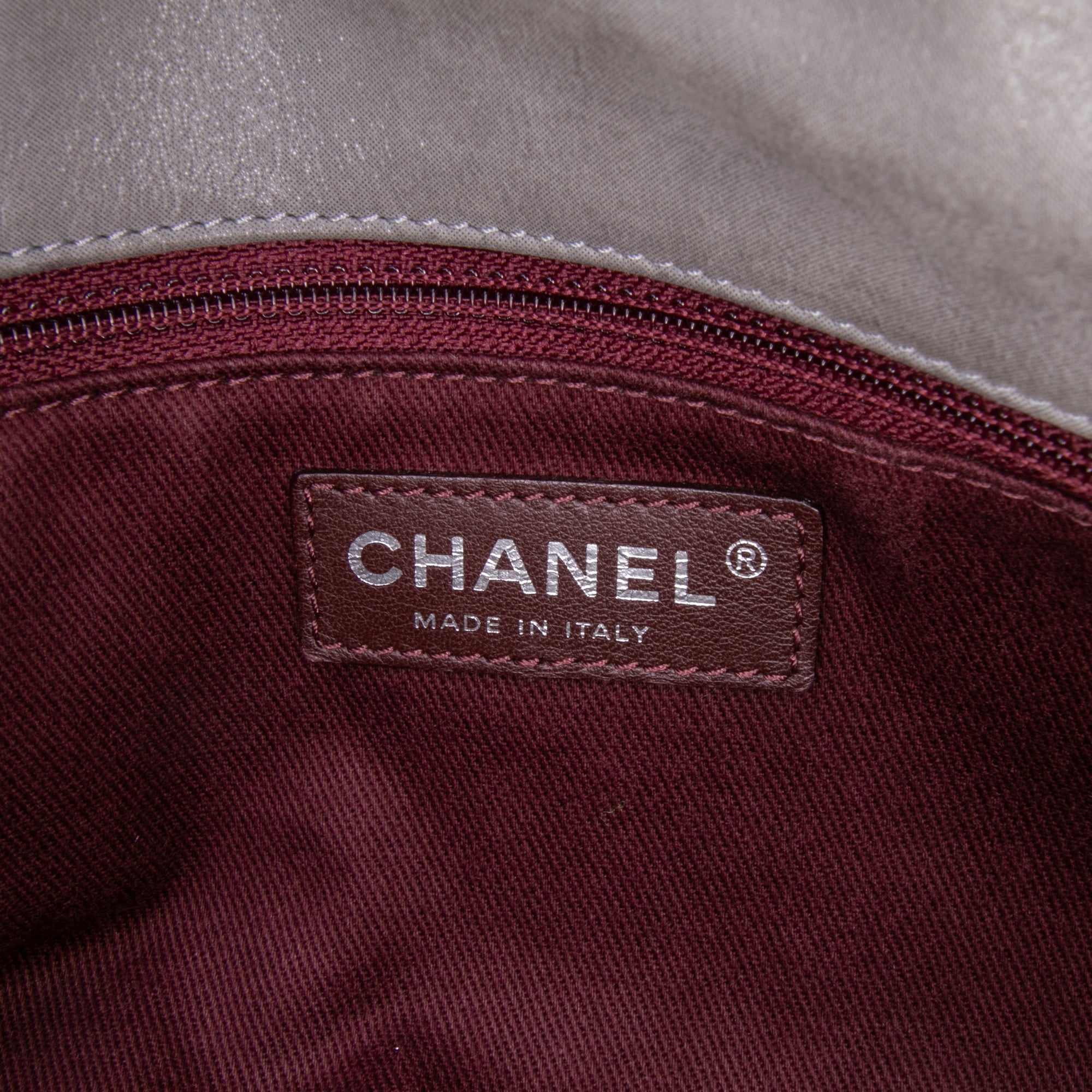 Jumbo Iridescent Calfskin In The Mix Flap