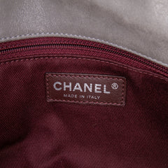 Jumbo Iridescent Calfskin In The Mix Flap