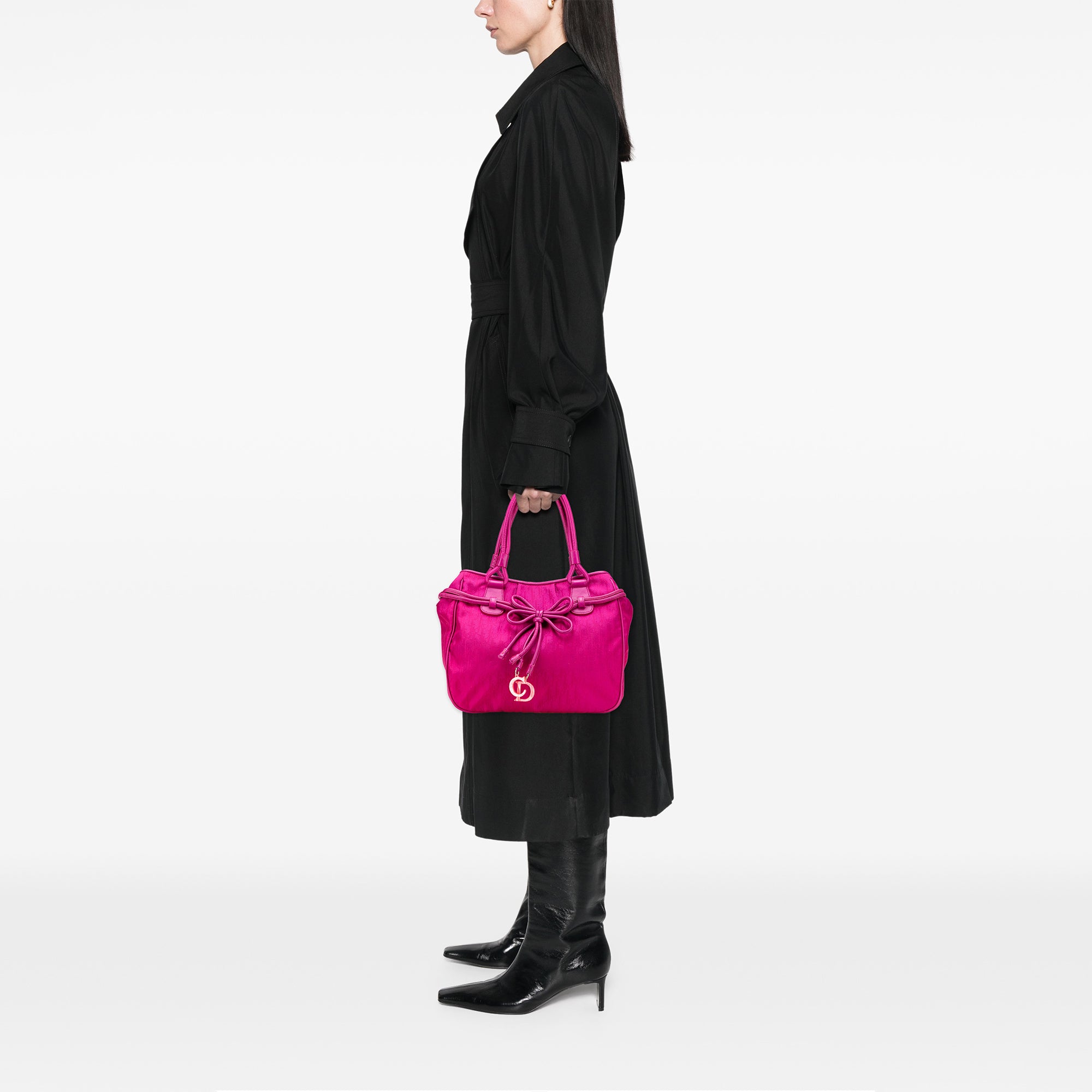 Diorissimo Trotter Canvas Bow Tote