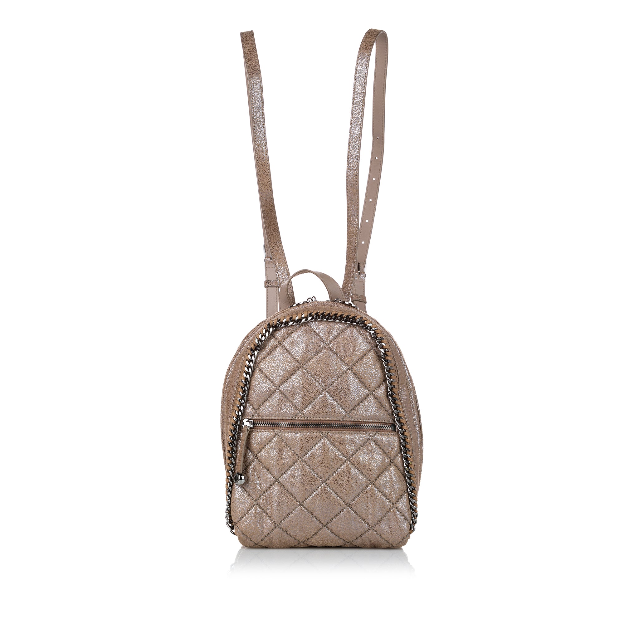 Quilted Leather Falabella Backpack_0