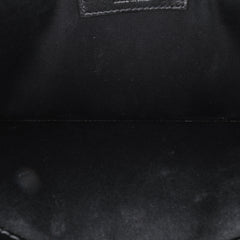 Croc Embossed Leather Uptown Pouch
