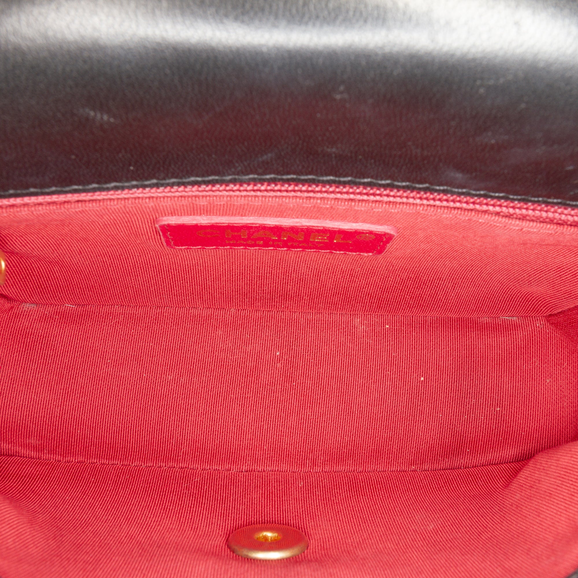 Small Quilted Lambskin CC Coin Flap