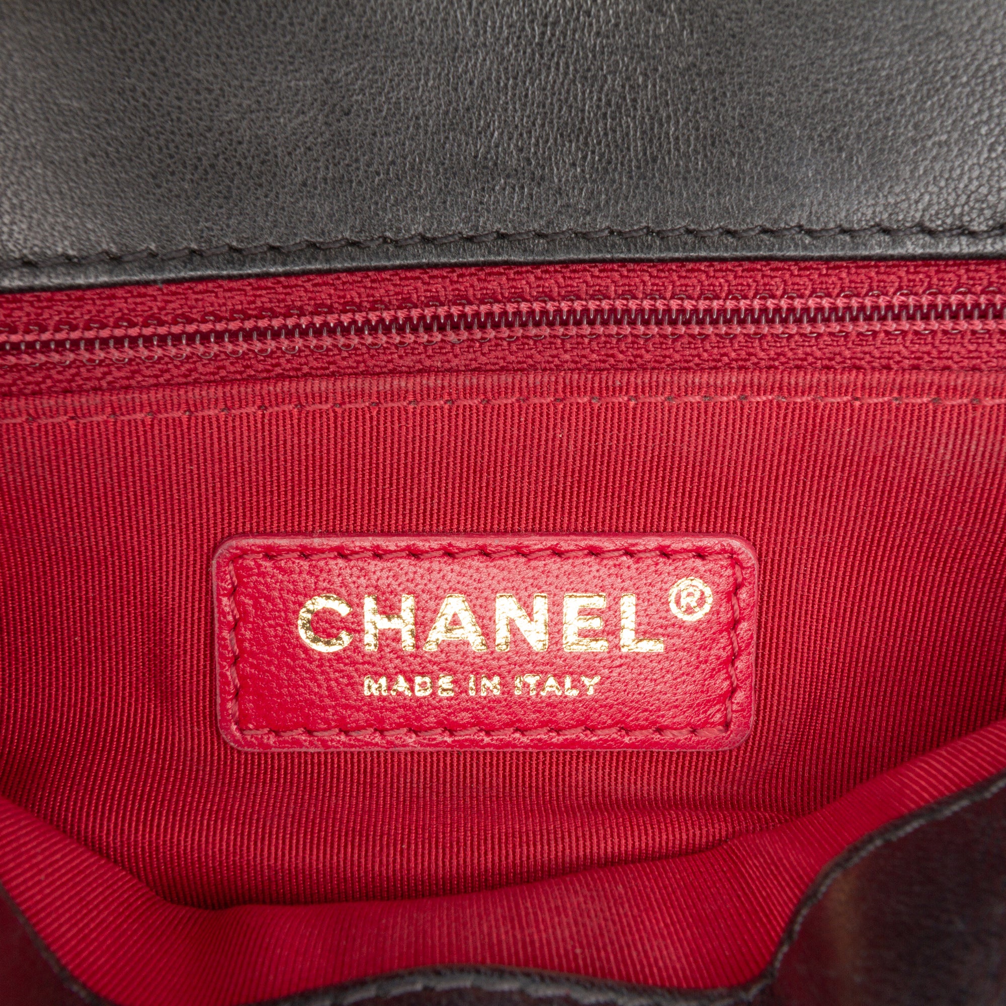 Small Quilted Lambskin CC Coin Flap