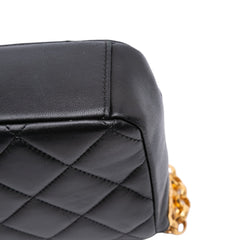 Small Quilted Lambskin CC Coin Flap