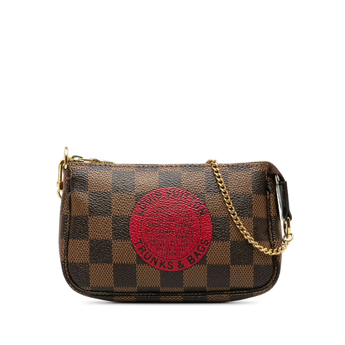 Damier Ebene Trunks and Bags Mini Pochette Accessoires_0