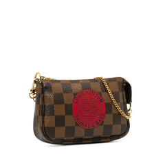 Damier Ebene Trunks and Bags Mini Pochette Accessoires