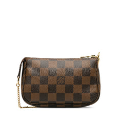 Damier Ebene Trunks and Bags Mini Pochette Accessoires