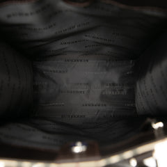 House Check Canvas Tote