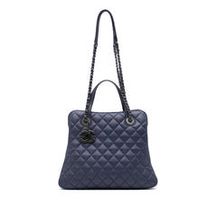 Quilted Lambskin Daily Shopping Tote