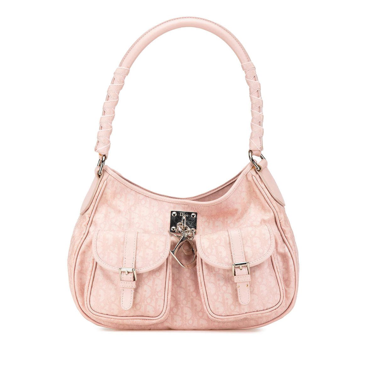 Diorissimo Trotter Canvas Lovely Charm Shoulder Bag