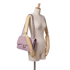 Jumbo Classic Lambskin Double Flap