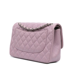 Jumbo Classic Lambskin Double Flap