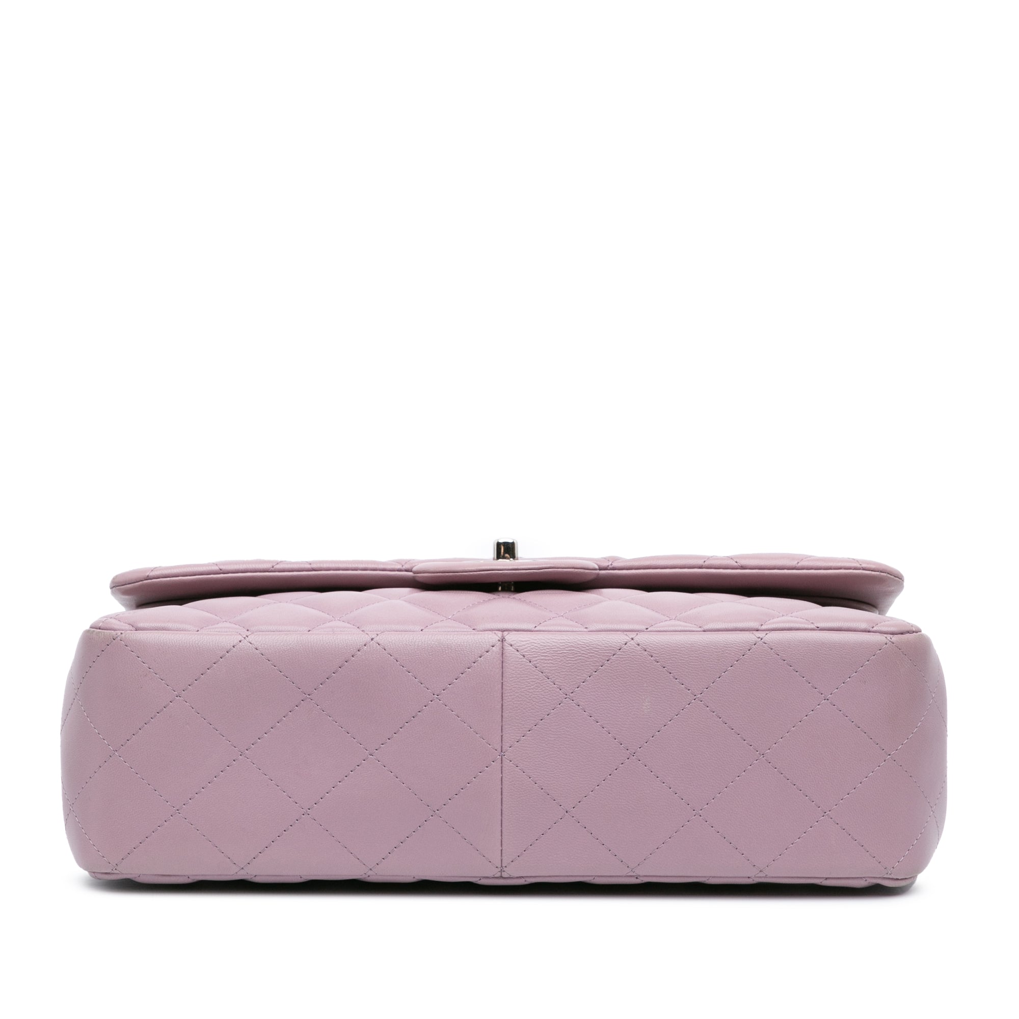 Jumbo Classic Lambskin Double Flap
