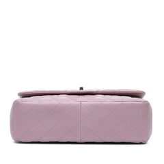 Jumbo Classic Lambskin Double Flap