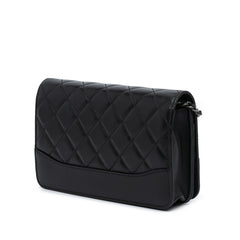 Quilted Aged Calfskin Gabrielle Wallet On Chain