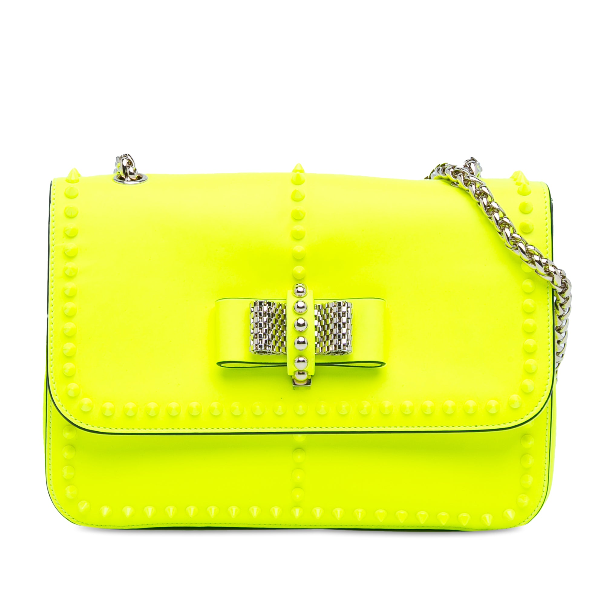 Small Studded Leather Sweet Charity Shoulder Bag_0