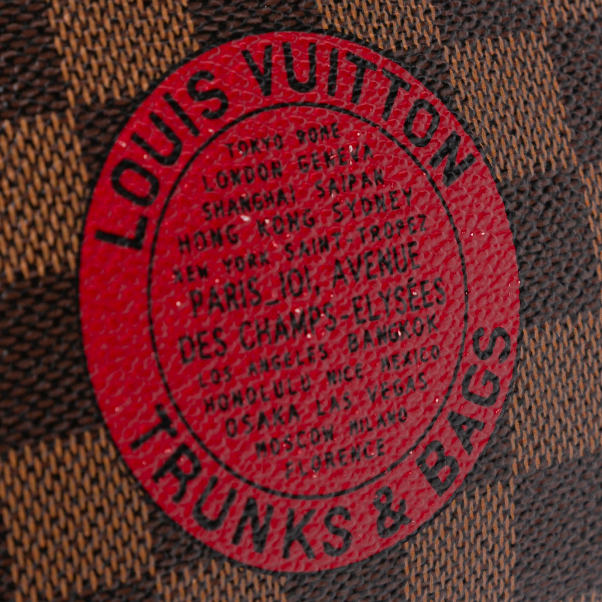 Damier Ebene Trunks and Bags Mini Pochette Accessoires
