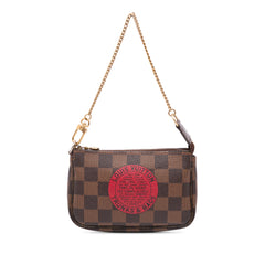 Damier Ebene Trunks and Bags Mini Pochette Accessoires