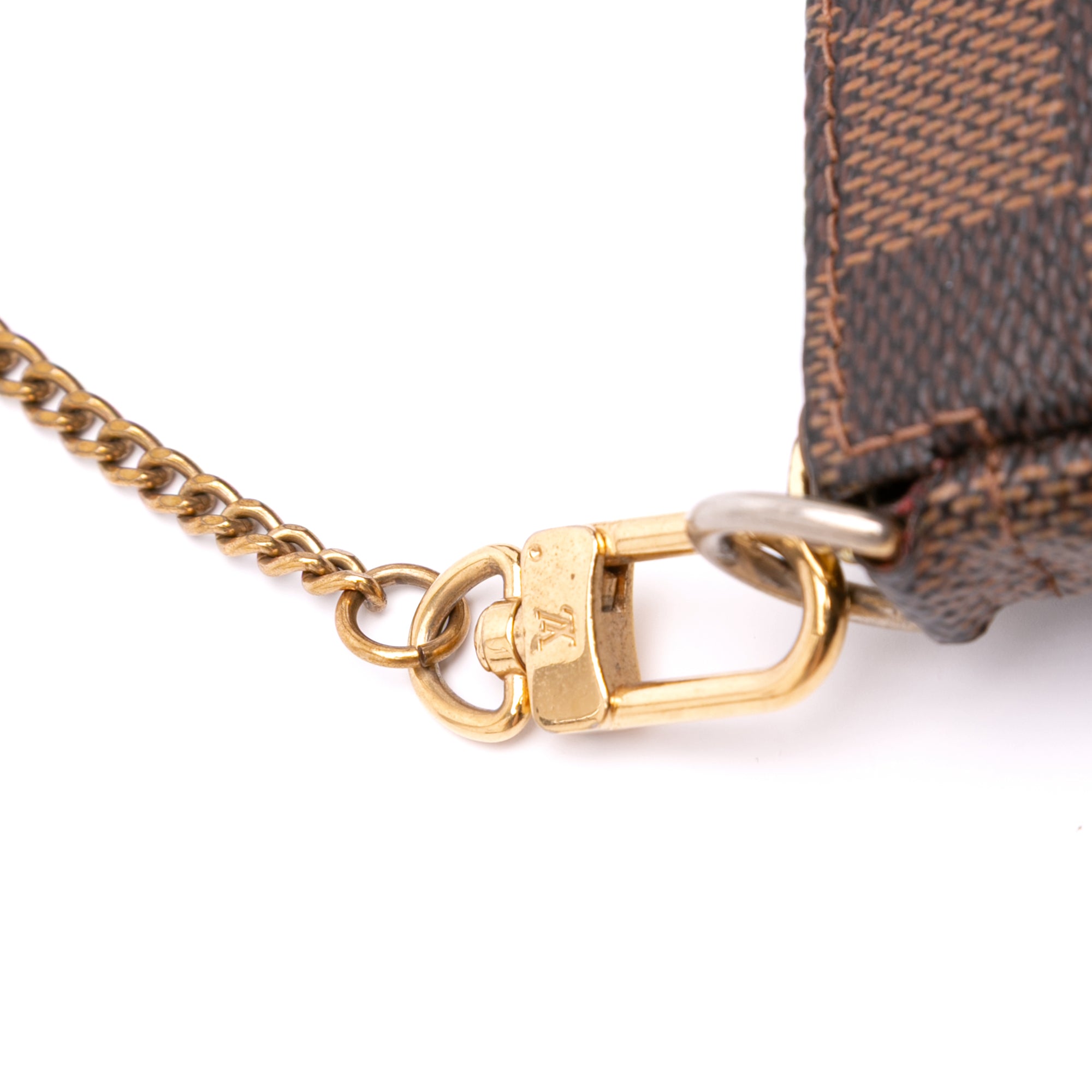Damier Ebene Trunks and Bags Mini Pochette Accessoires