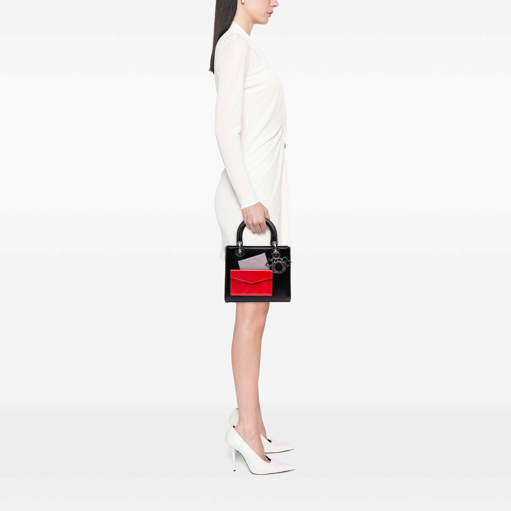 Medium Calfskin Pockets Lady Dior