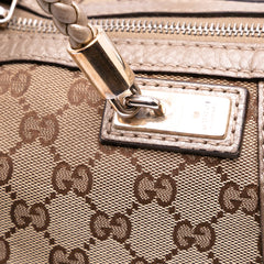 Large GG Canvas Bella Satchel