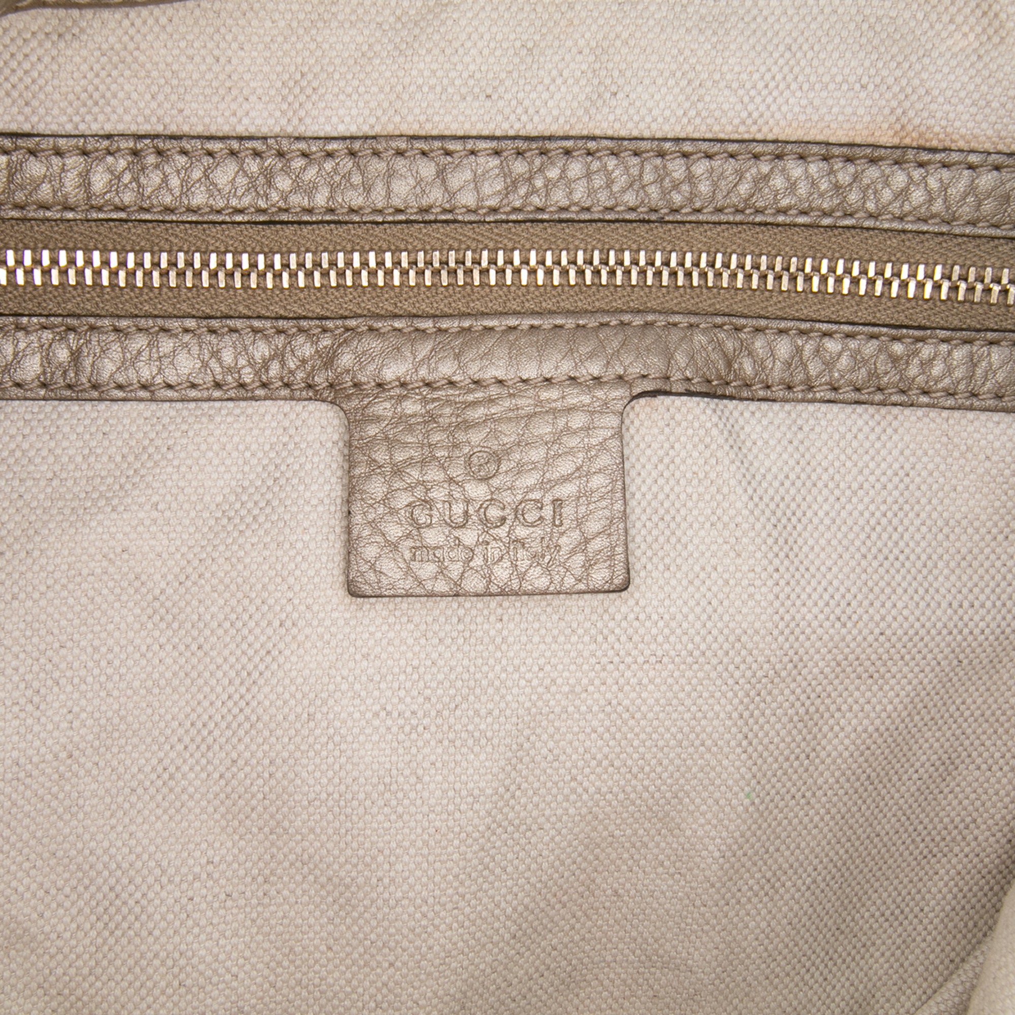Large GG Canvas Bella Satchel