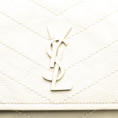 Baby Crinkled Calfskin Monogram Niki Bag