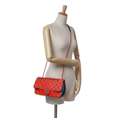 Medium Quilted Lambskin Cuba Color Flap