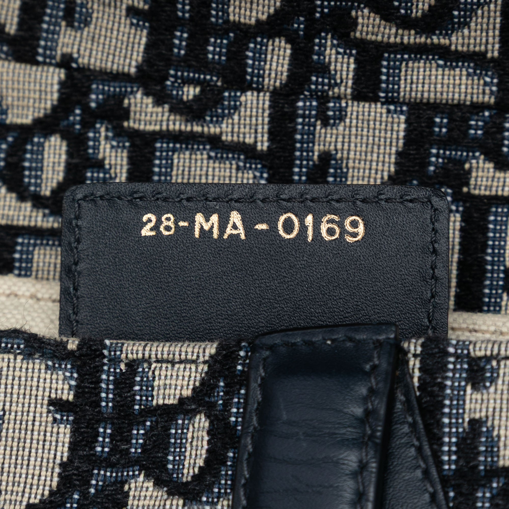 Oblique Canvas Saddle Bag