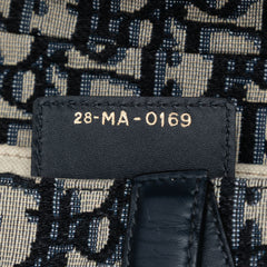 Oblique Canvas Saddle Bag