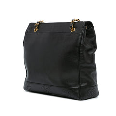 Triple CC Caviar Shoulder Bag