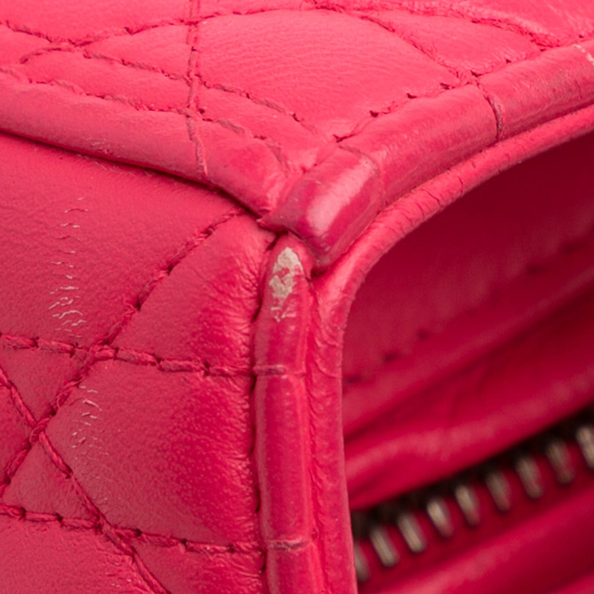 Medium Lambskin Cannage Lady Dior