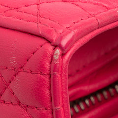 Medium Lambskin Cannage Lady Dior