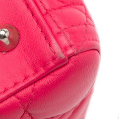Medium Lambskin Cannage Lady Dior