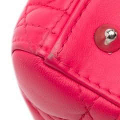 Medium Lambskin Cannage Lady Dior