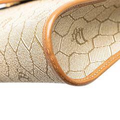Honeycomb Coated Canvas Crossbody