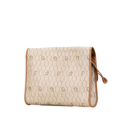 Honeycomb Coated Canvas Crossbody