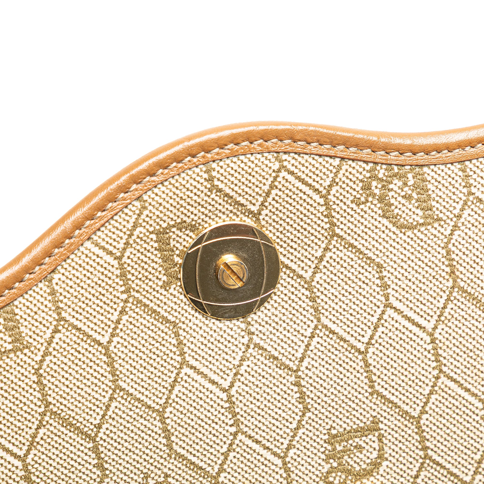 Honeycomb Coated Canvas Crossbody