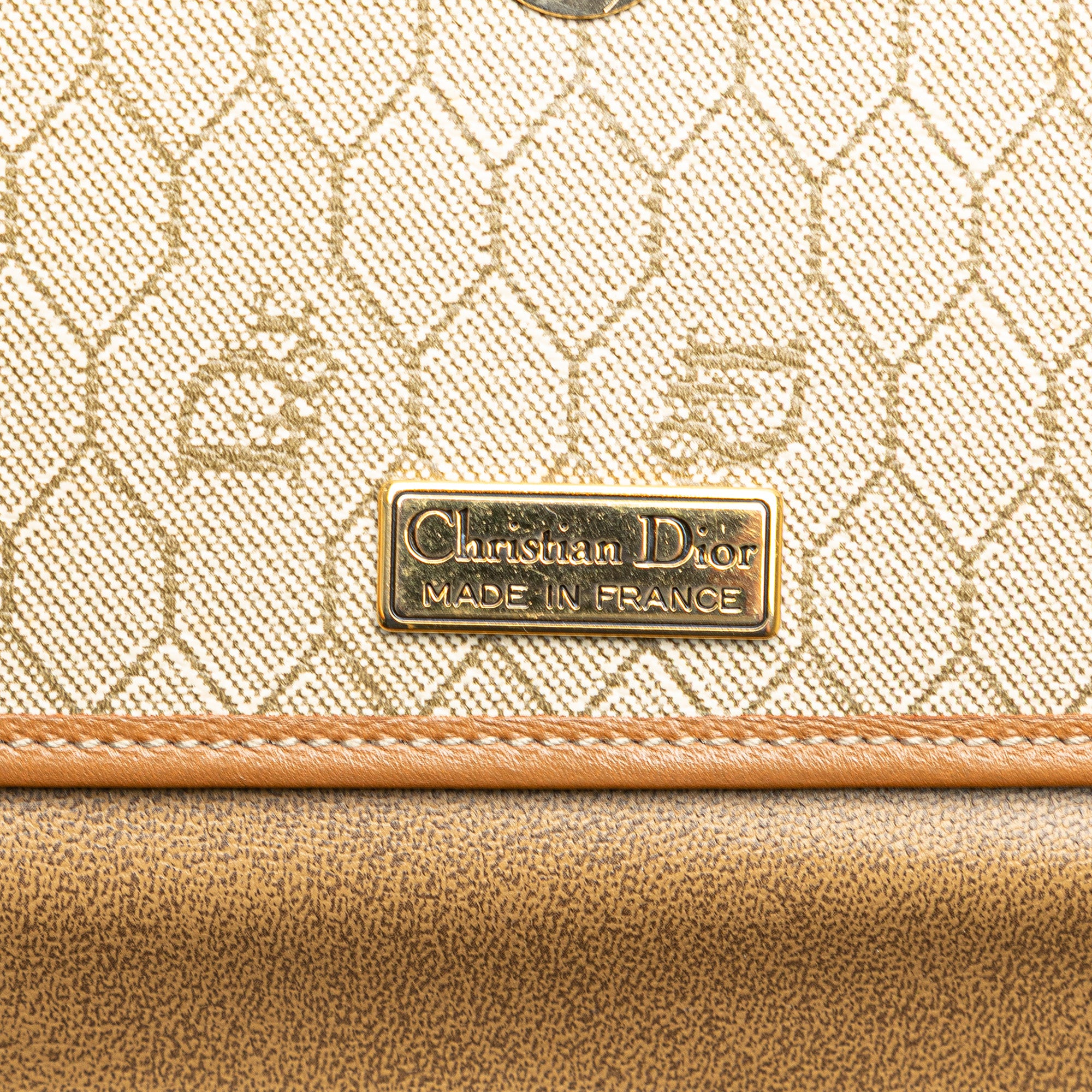 Honeycomb Coated Canvas Crossbody