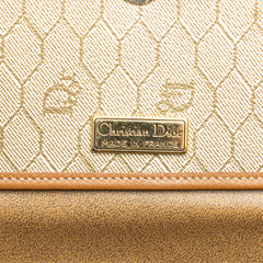 Honeycomb Coated Canvas Crossbody