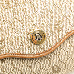 Honeycomb Coated Canvas Crossbody