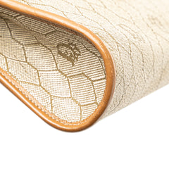 Honeycomb Coated Canvas Crossbody