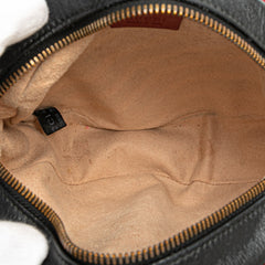 Mini GG Marmont Matelasse Leather Torchon Round Crossbody
