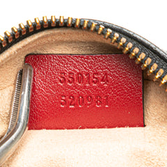 Mini GG Marmont Matelasse Leather Torchon Round Crossbody