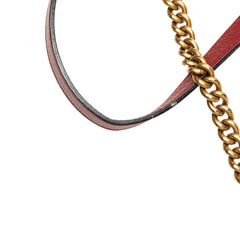 Mini GG Marmont Matelasse Leather Torchon Round Crossbody