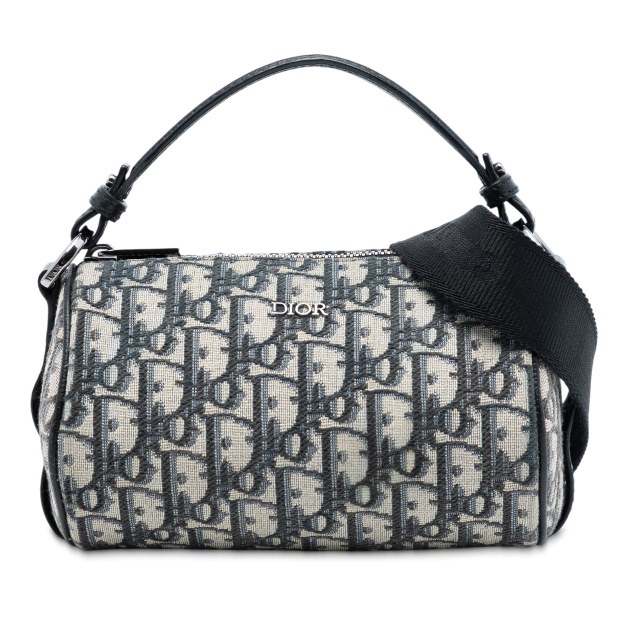 Mini Oblique Canvas Roller Messenger Bag