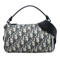 Mini Oblique Canvas Roller Messenger Bag