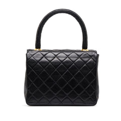 Small Lambskin Kelly Top Handle Bag