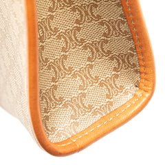 Macadam Coated Canvas Clutch